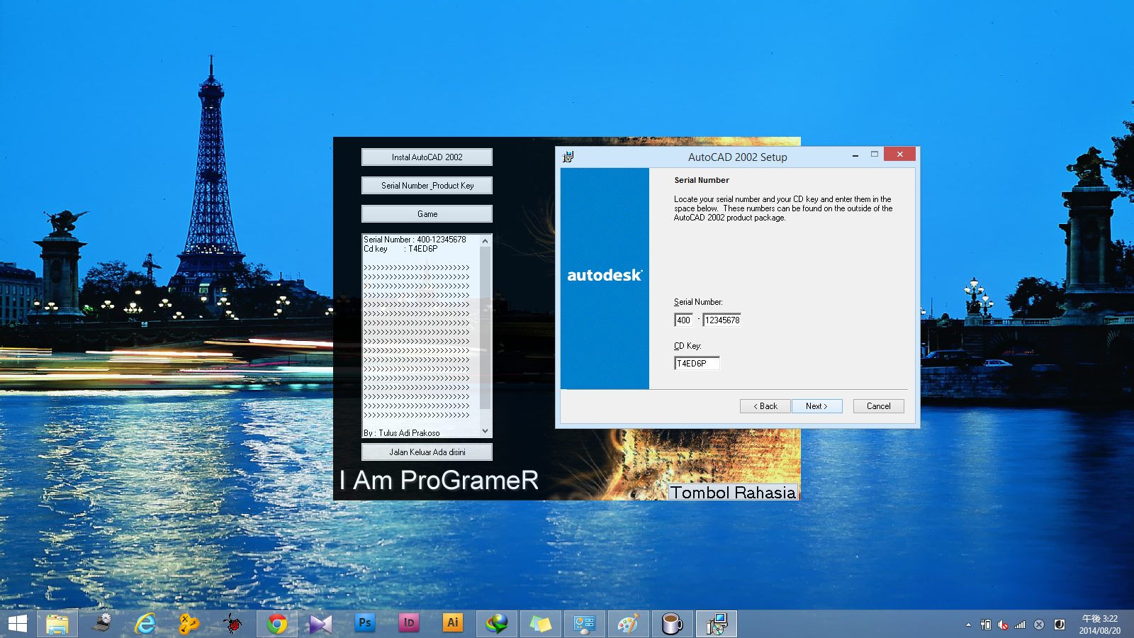 Serial Number Y Cd Key Autocad 2002 intshara