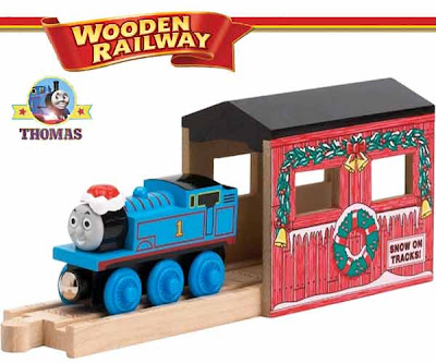 Learning Curve Thomas & Friends Wooden Railway Holiday Tunnel Set Exclusive Christmas Thomas Train