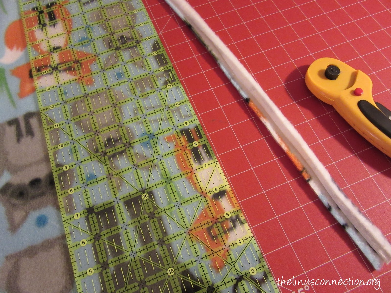 The Linus Connection Two Ways to Make a Single Layer Fleece Blanket