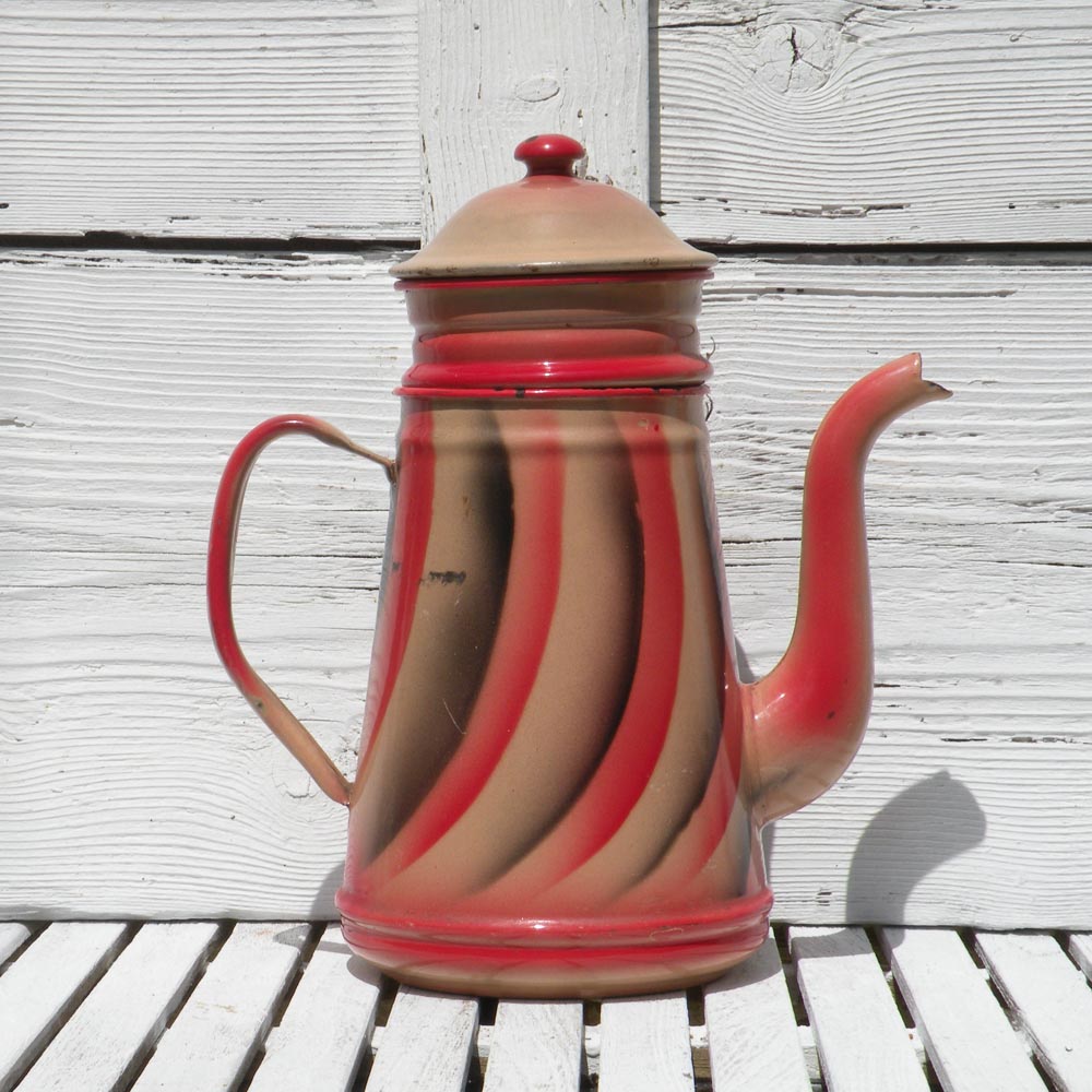 More French enamelware available at my Etsy store - click on photo!