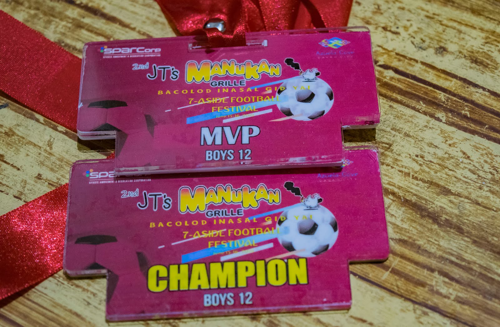 Champion Medal-MVP 12U