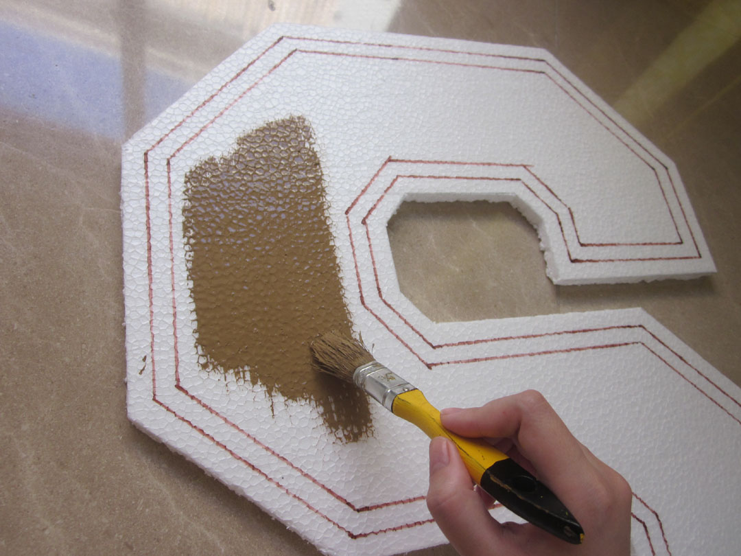 mrsmommyholic diy styrofoam letters