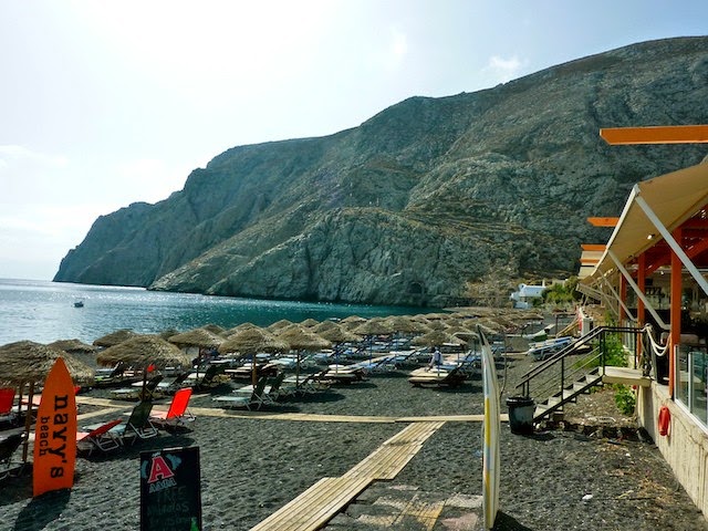 Kamari Beach Santorini