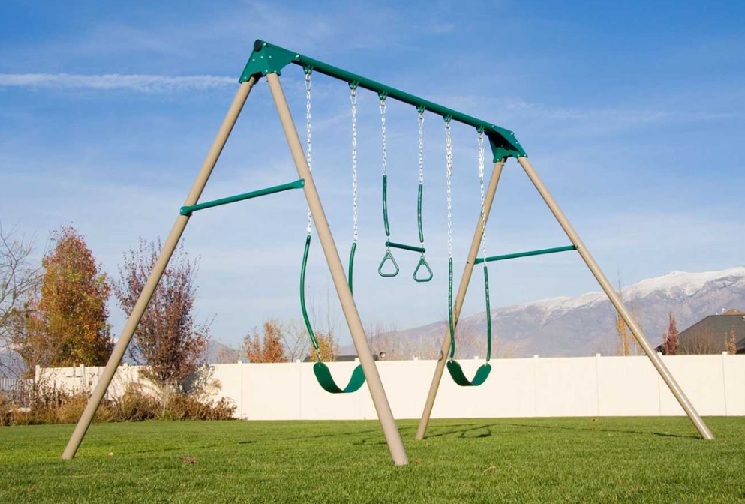 LIFETIME 10 FOOT SWING SET REVIEW + GIVEAWAY! Mama to 6 Blessings