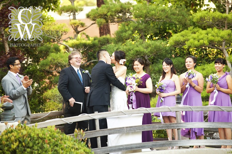 wedding earl burns japanese garden