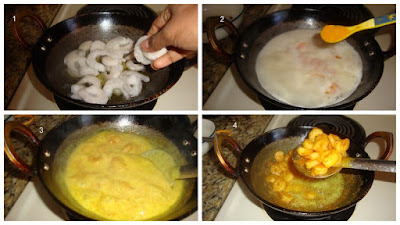 images of Prawns Pickle Recipe / Andhra Royyala Pachadi Recipe / Shrimp Pickle Recipe 
