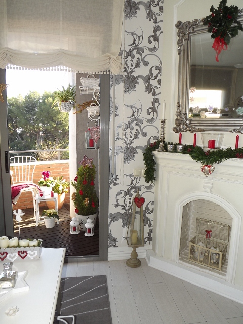 Un vergel en la ciudad: Navidad en la pequeña terraza