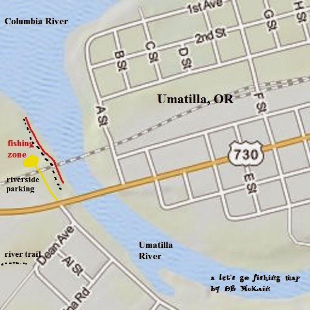 Walla² Fly Fishers Steelhead and salmon fishing the lower Umatilla River