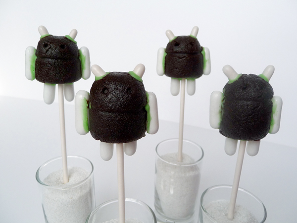 Android Cake pops