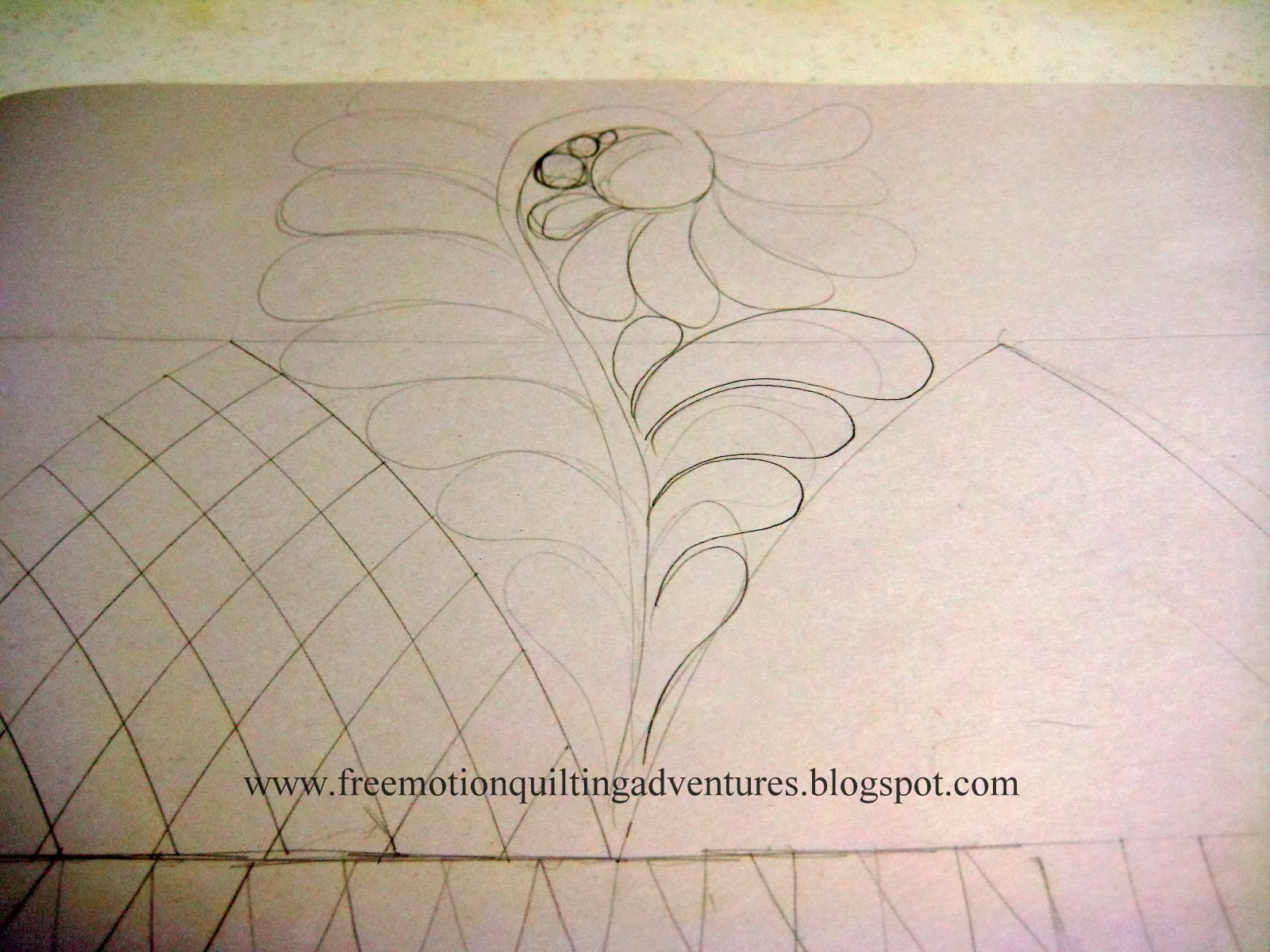 Amy's Free Motion Quilting Adventures Planning a Quilt Border and More....