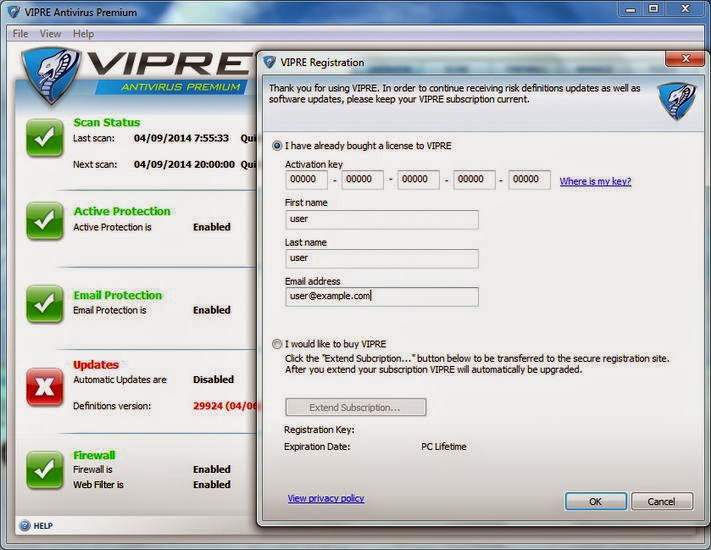 vipre antivirus antispyware keygen  crack