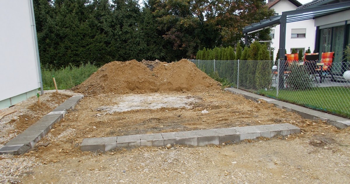 Wir bauen ein Dream Edition 6 von Allkauf: Garagen Fundamente