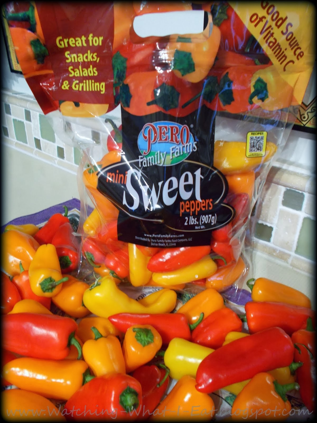 Watching What I Eat Mini Sweet Peppers my new favorite veggie snack