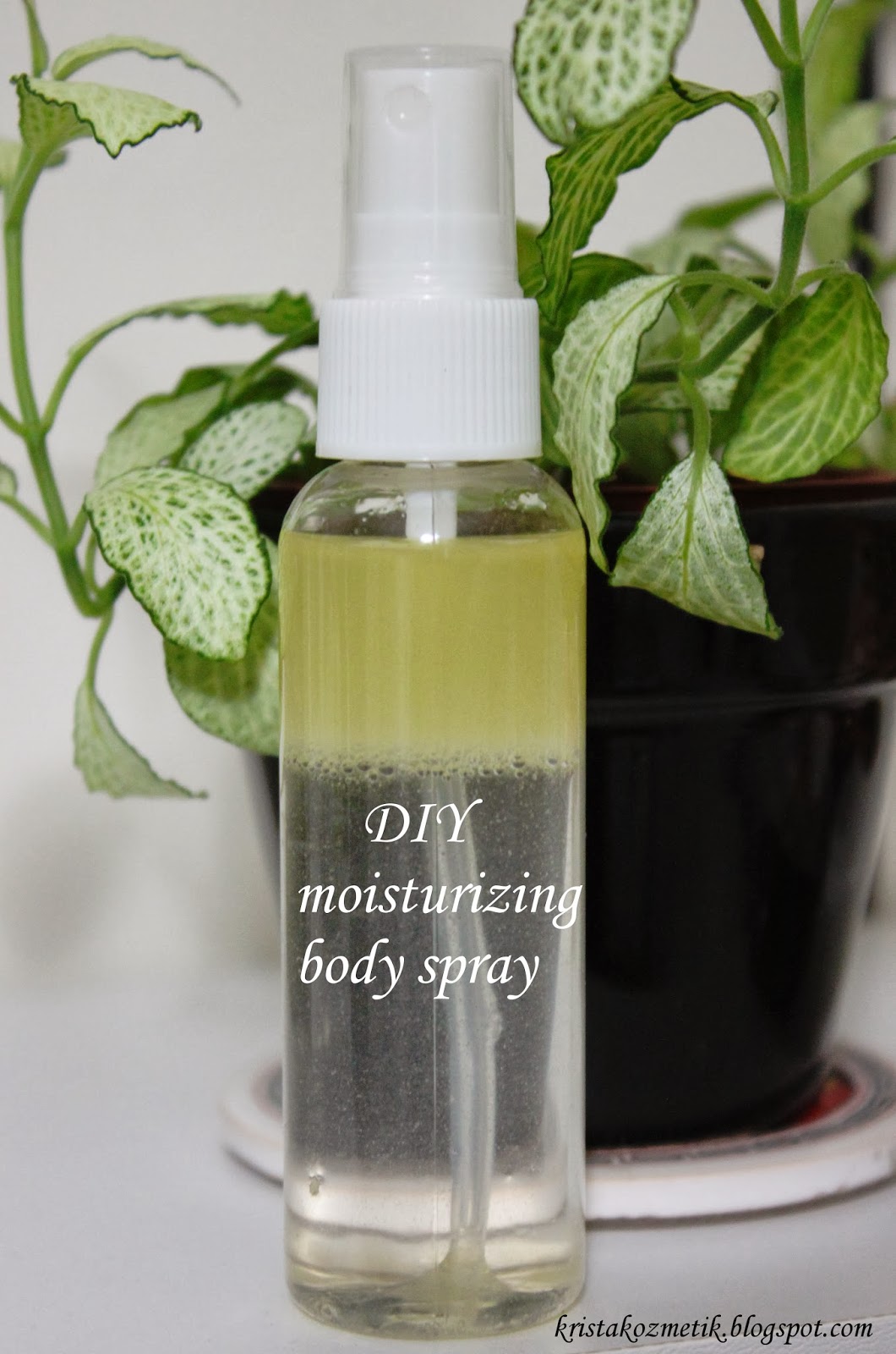 Krista Kozmetik DIY Nemlendirici vücut spreyi / Moisturizing body spray