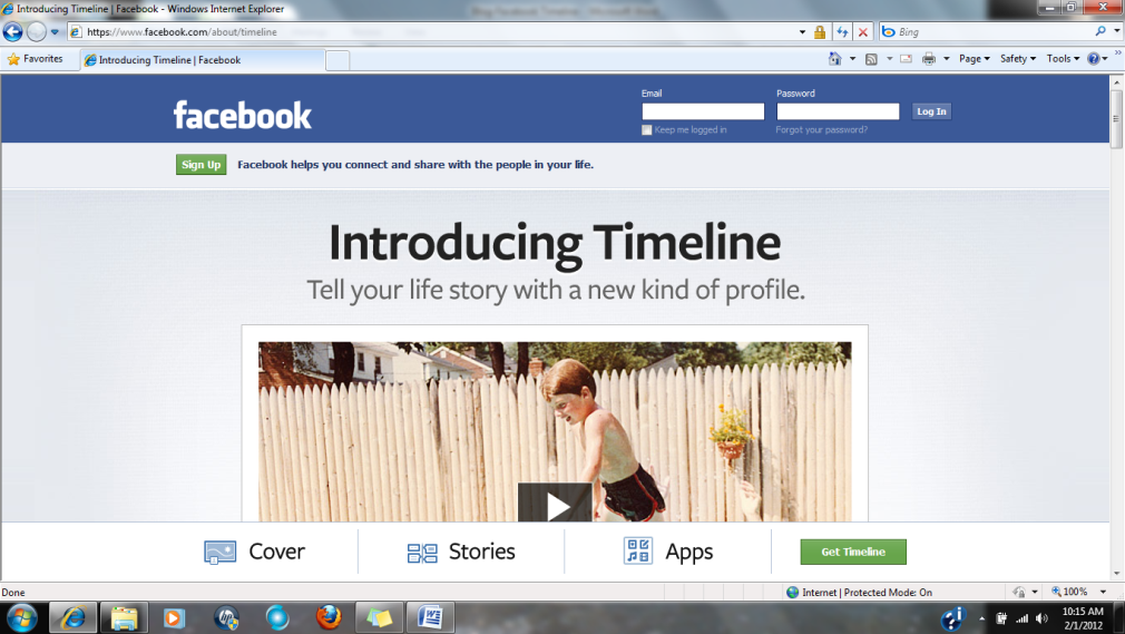 The Texas Social Media Research Institute (TSMRI) Facebook Timeline