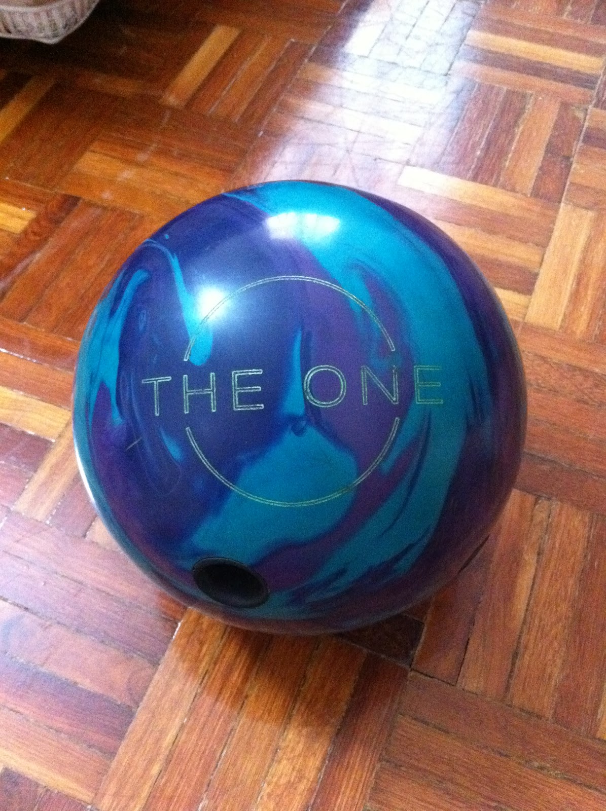 Another man's treasure Performance Bowling Ball Ebonite THE ONE 15 lbs