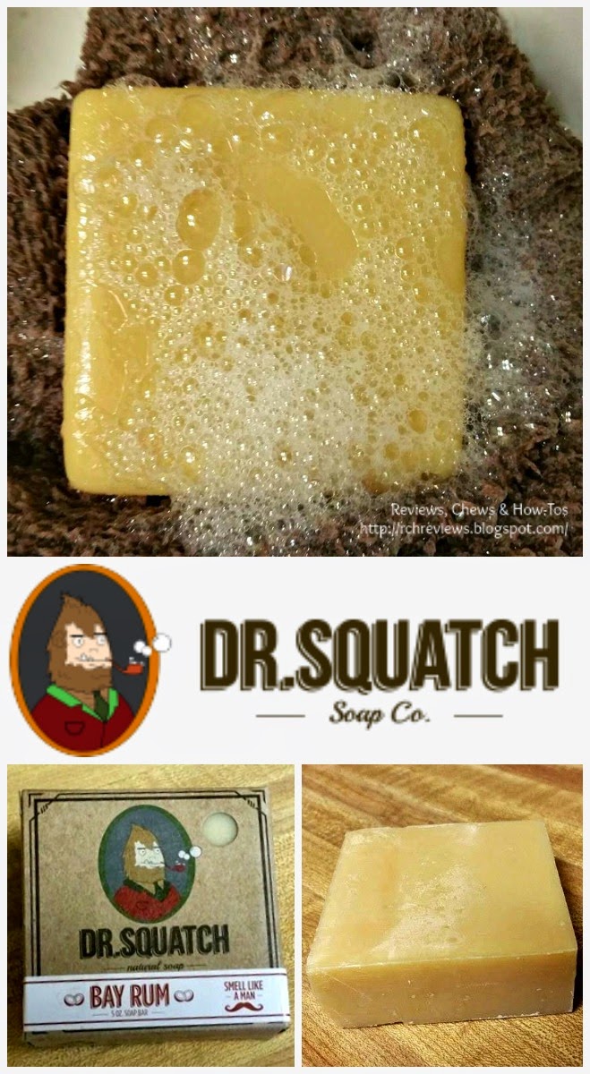 Dr. Squatch Bay Rum  Natural Soap For Men