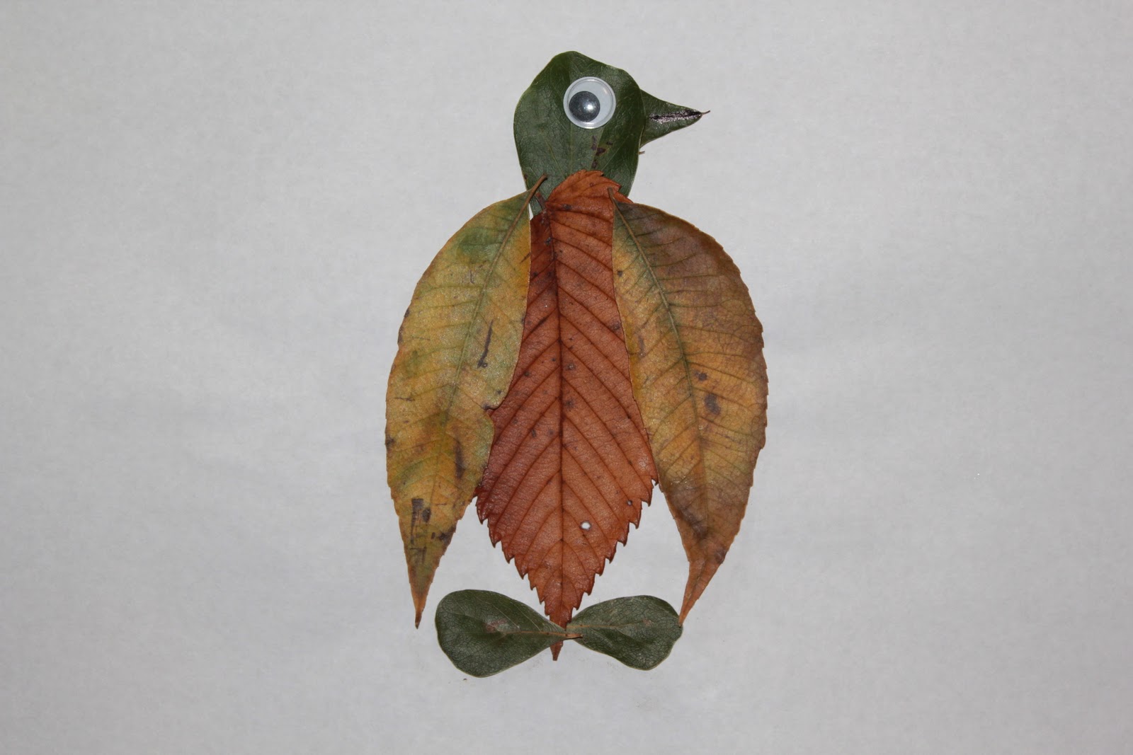mommy's baby love fall leaves animal creatures