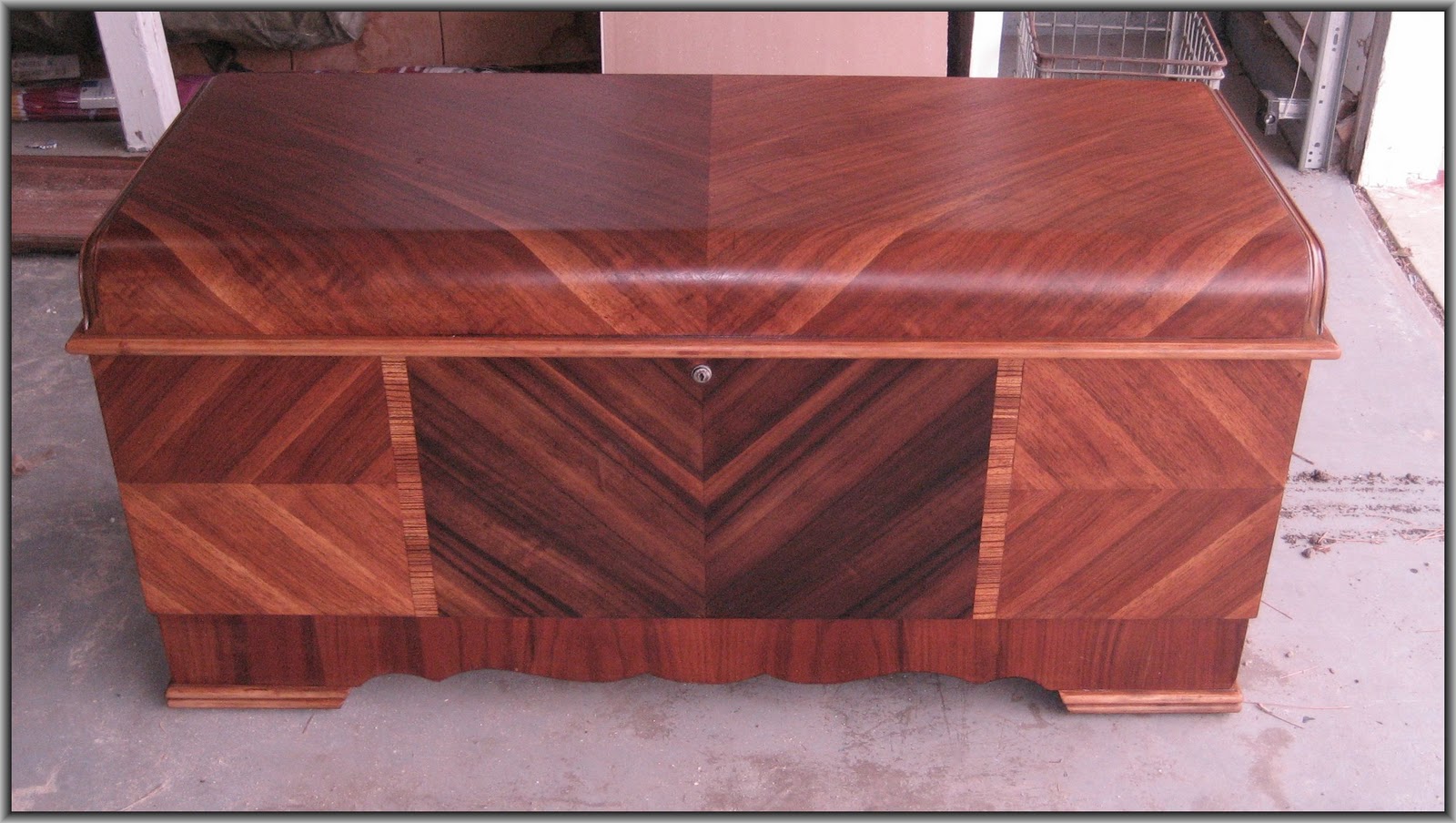 DIY Fortress Resurrection cedar chest
