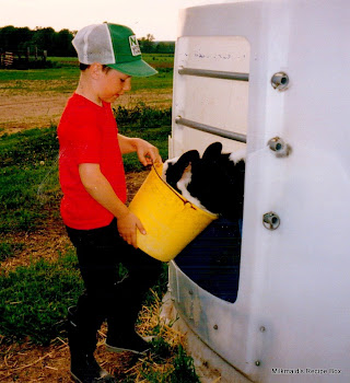 Grandson giving FOOD...