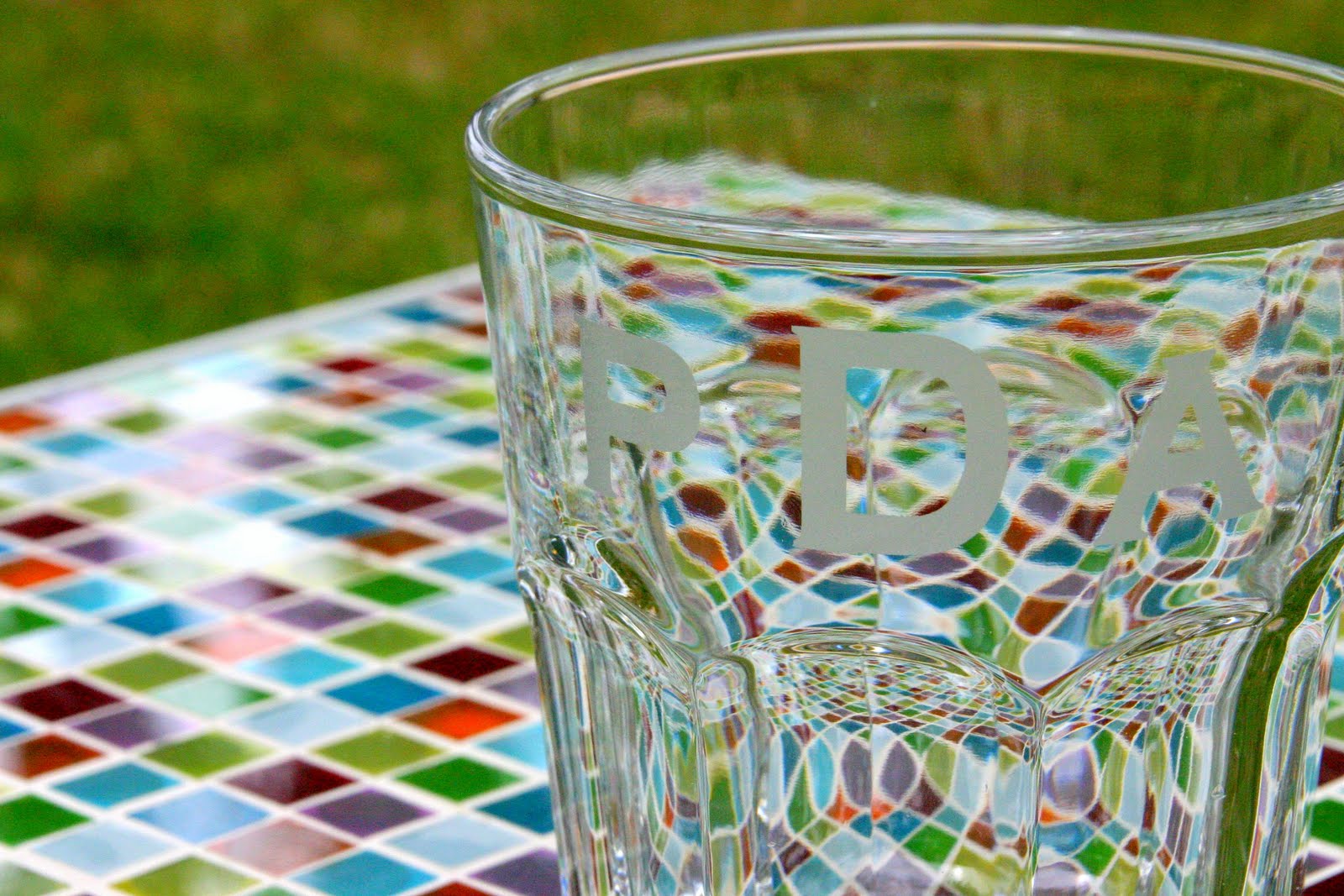 Etched Juice Glasses TaylorMade