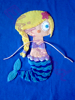 Camiseta Mini-Elily-Sirena Camiseta Sirena Mini-Elily hecho a Mano