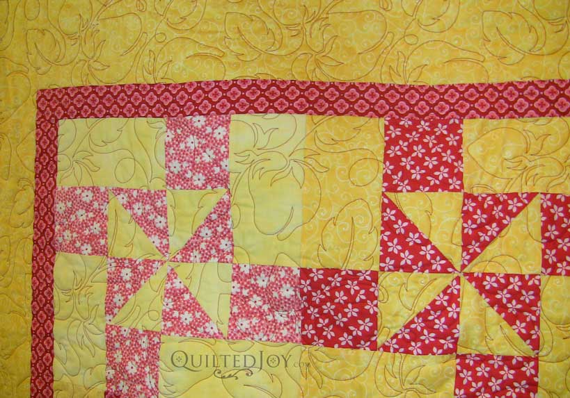 Terri's Berries And Cream Quilt Quilted Joy