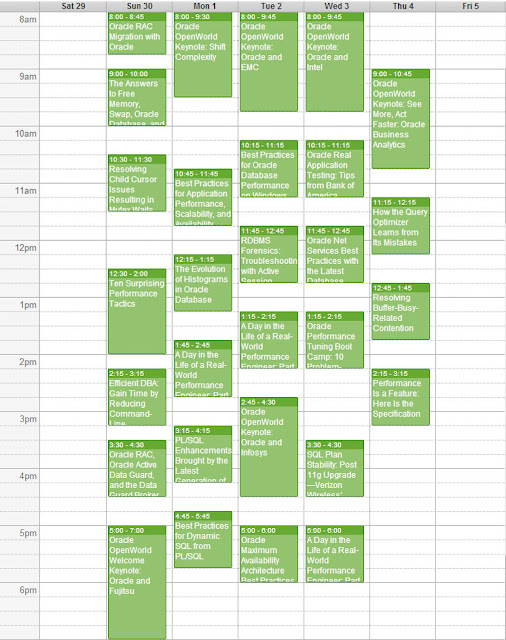 My Schedule