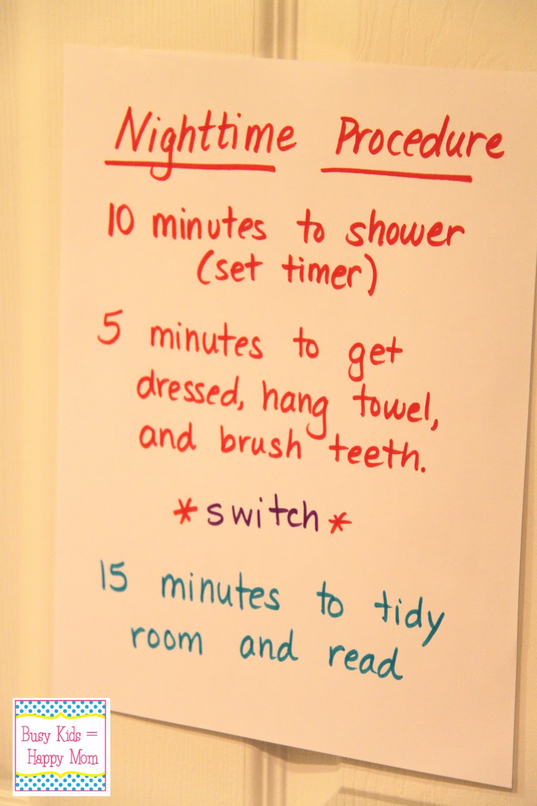 BacktoBasics Parenting Dinner and Bedtime Routine Busy Kids Happy Mom