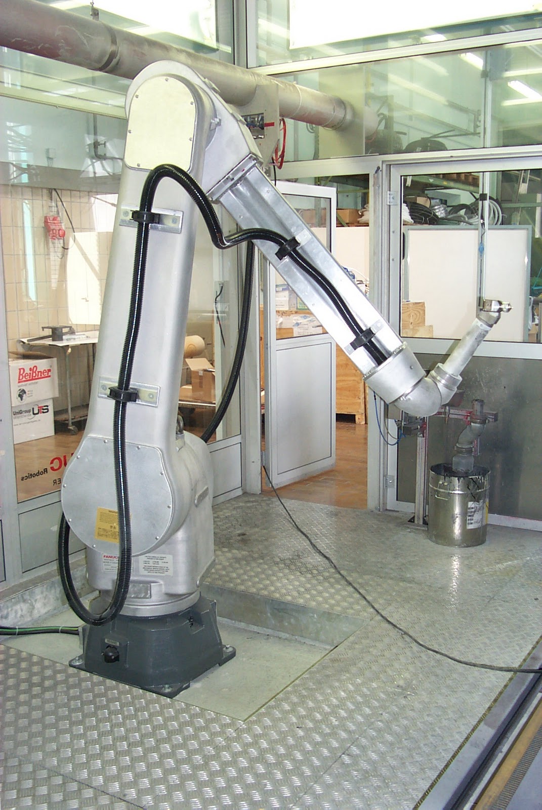 REITER Oberflächentechnik Training for Users of FANUC Painting Robots
