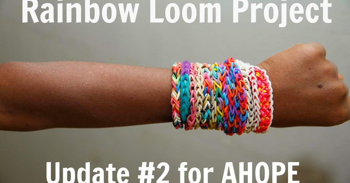 Upcycled Education Rainbow Loom Project Update 2
