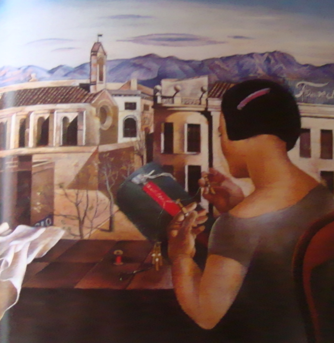 MUJER EN LA VENTANA mujer en la ventana: