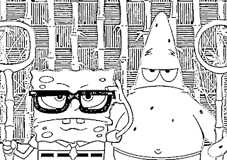 cartoon coloring pages, spongebob coloring pages