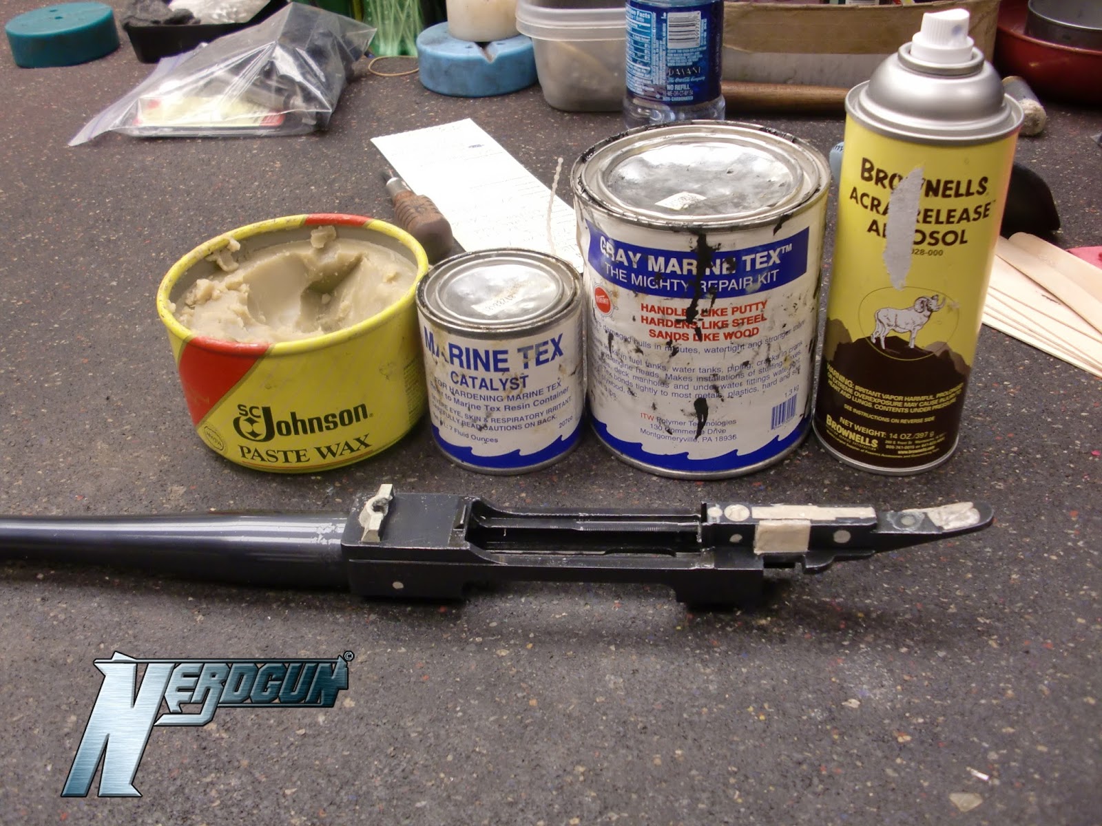 Nerdgun - A Gunsmith Student Blog: Glass Bedding