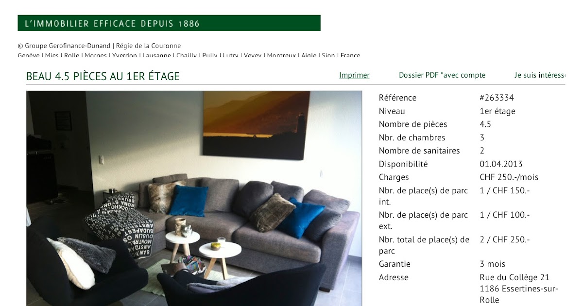 Linda Lost in Switzerland Apartment for rent in Essertines