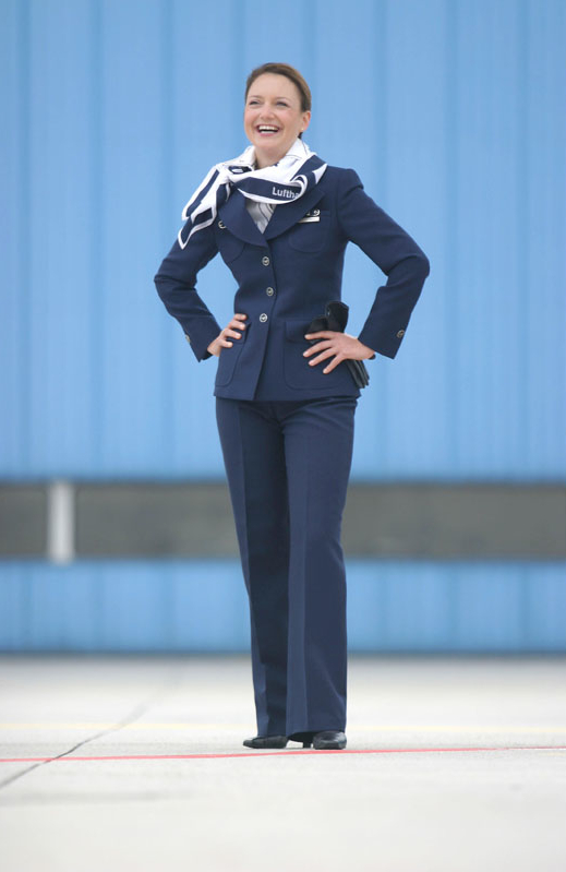 Lufthansa Flight Attendant Uniform History World Stewardess