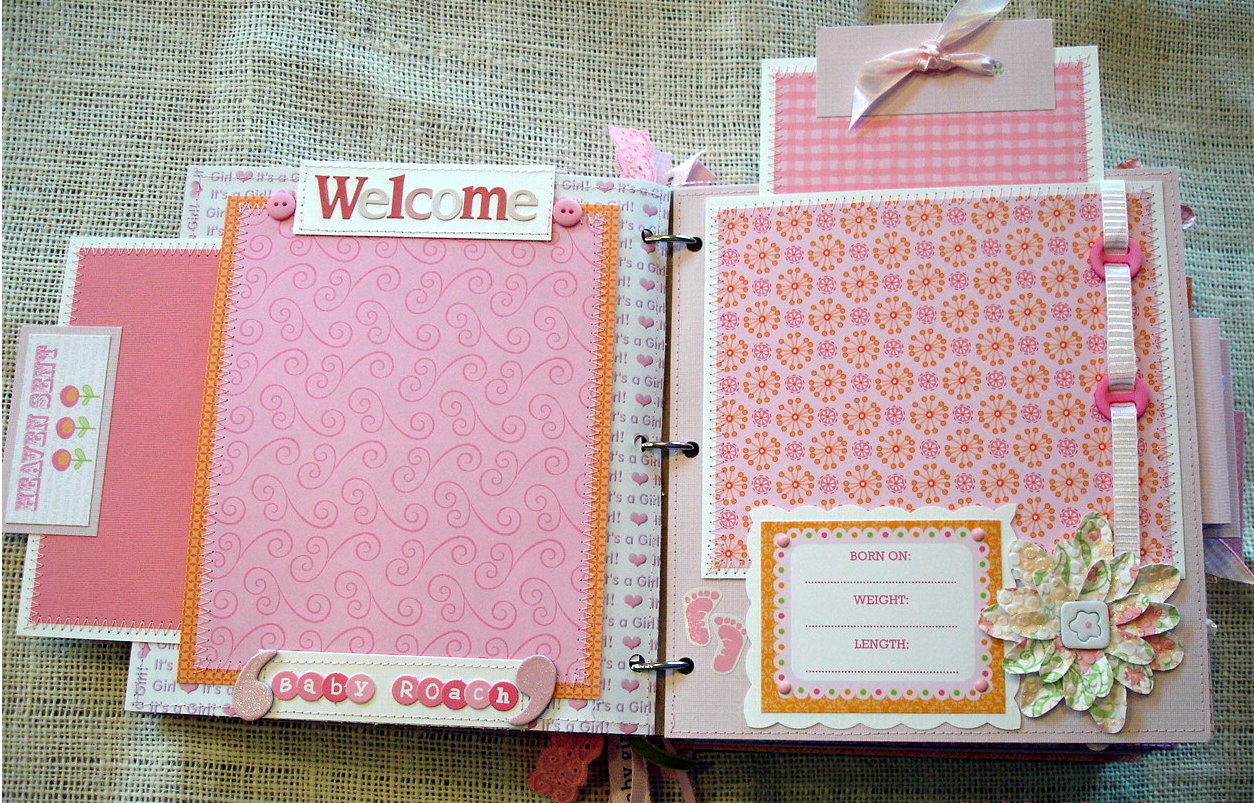 Scrapbooking by Phyllis Premade 8x8 Scrapbook Paper Bag Album