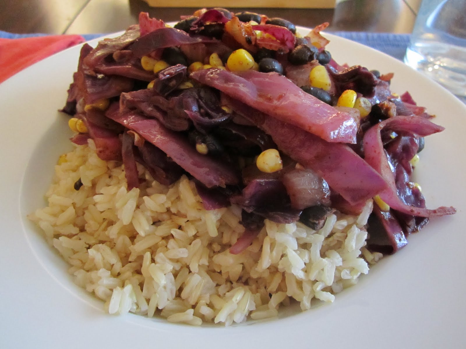 a little fancy: festive cabbage