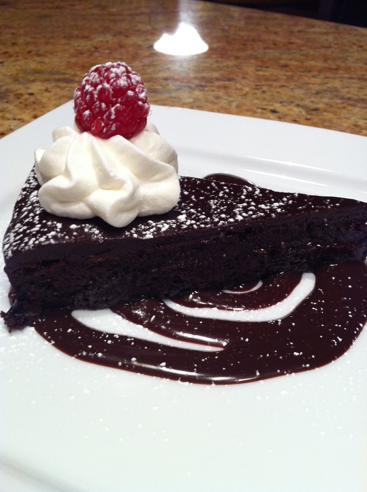 Chocolate Truffle Cake with Ganache and Chantilly Cream Chef Julia