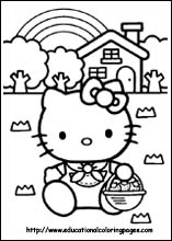 coloring pages hello kitty: Coloring Pages Hello Kitty : Cute Hello