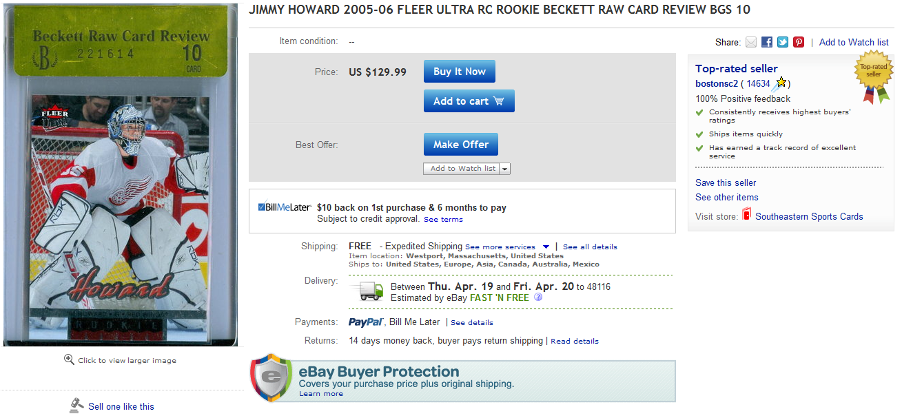 Card Boarded Thoughts Beckett Raw Card Review