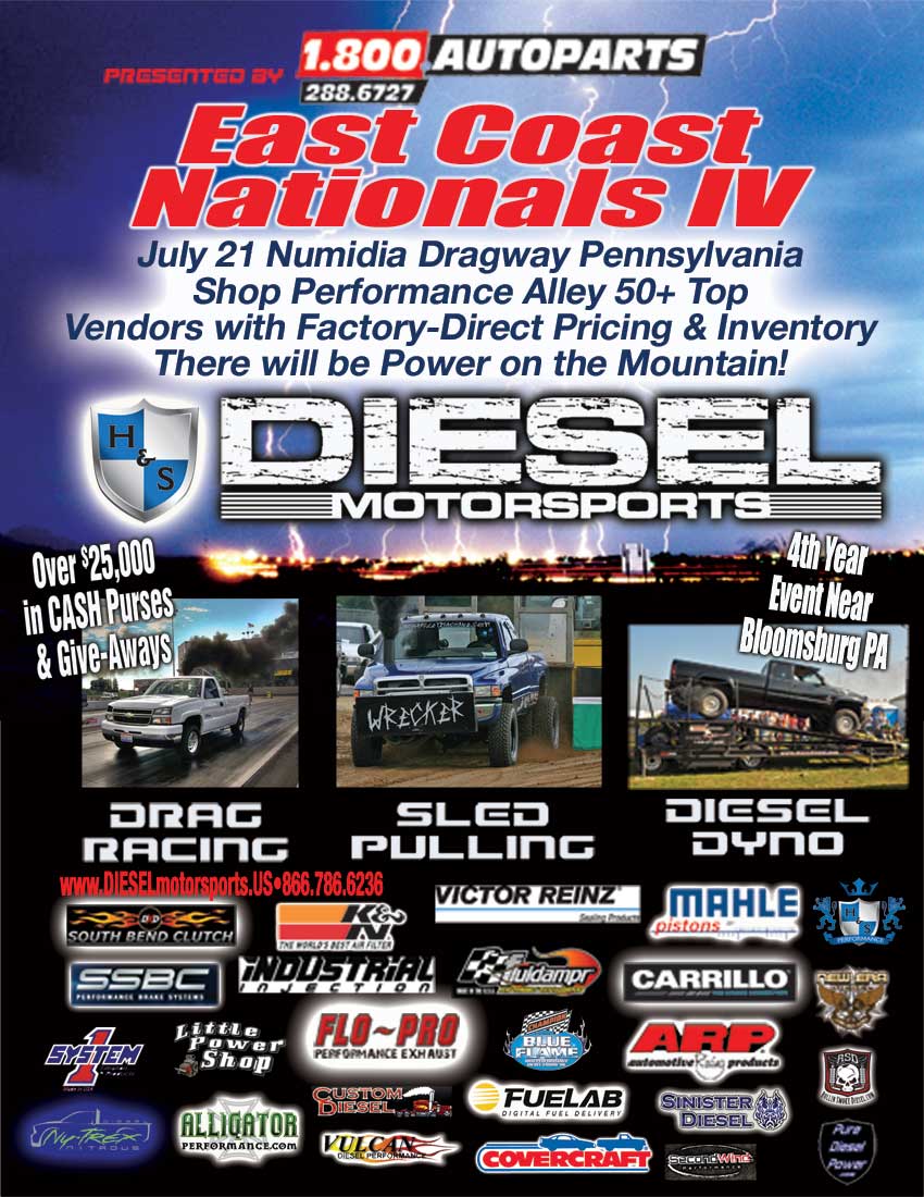 Diesel Motorsports East Coast Nationals IV for DIESEL Motorsports 2012!