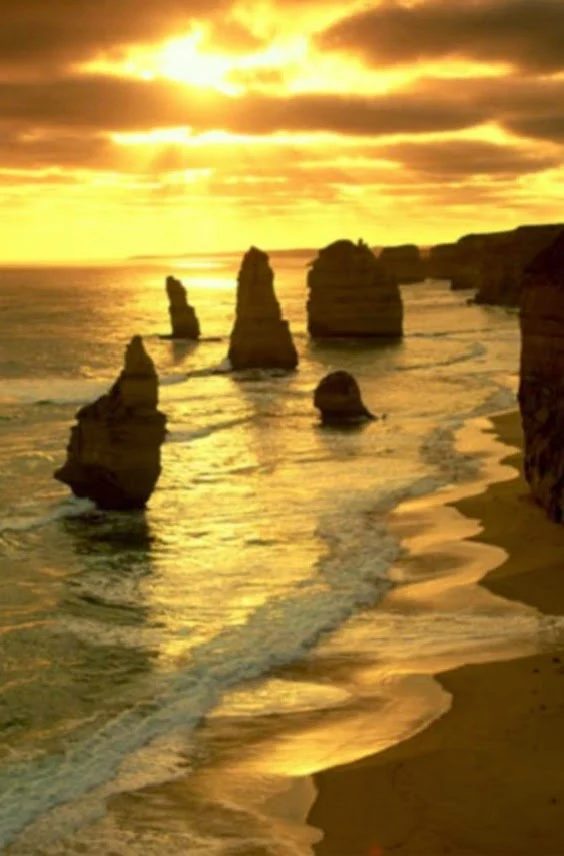  Victoria Coast Sunset, Victoria, Australia, 