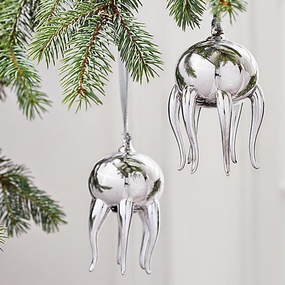 Nautical by Nature Nautical Ornament of the Week CB2 Jellyfish