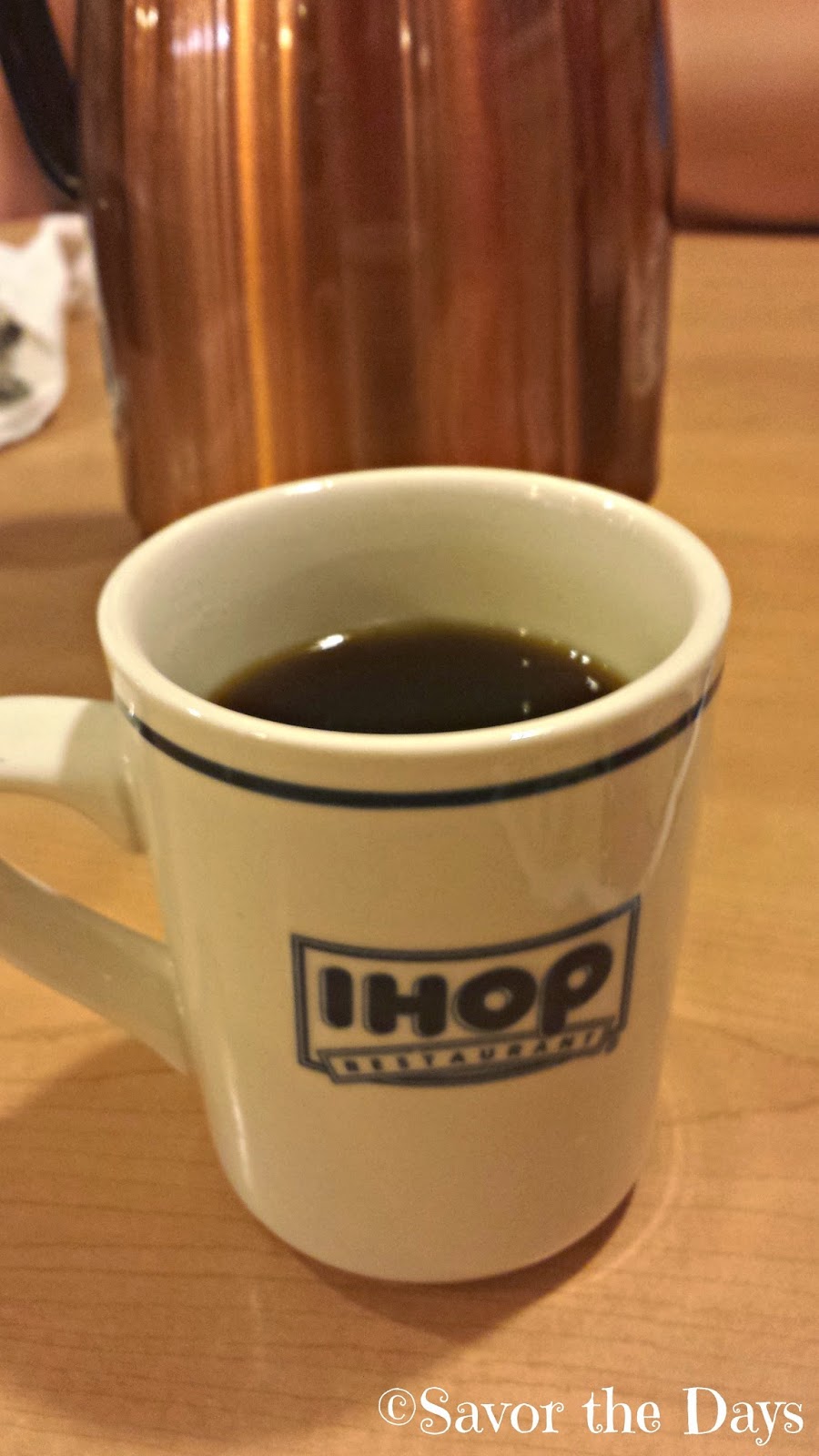 IHOP coffee