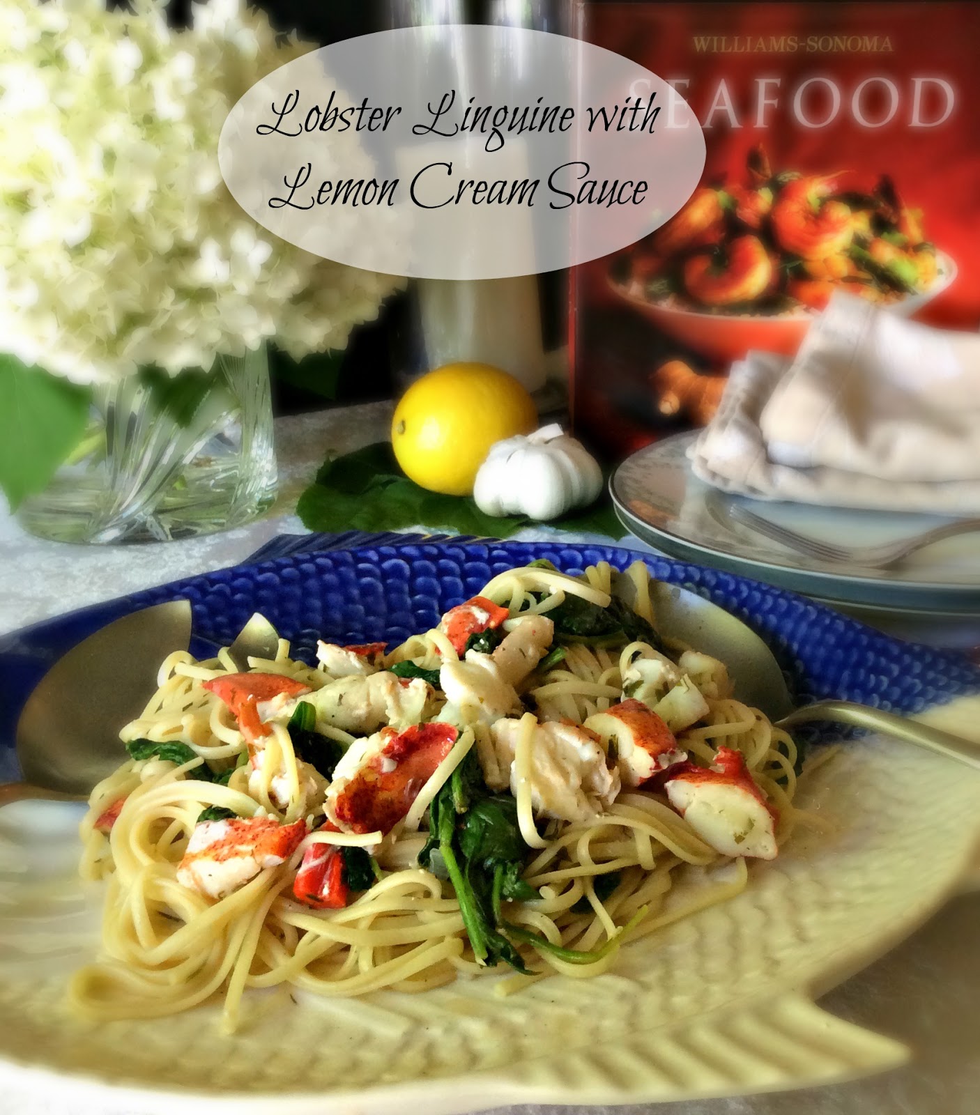 Cooking On A Budget Lobster Linguine with Lemon Cream Sauce