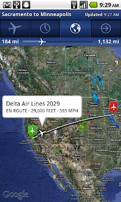 FlightTrack Android app