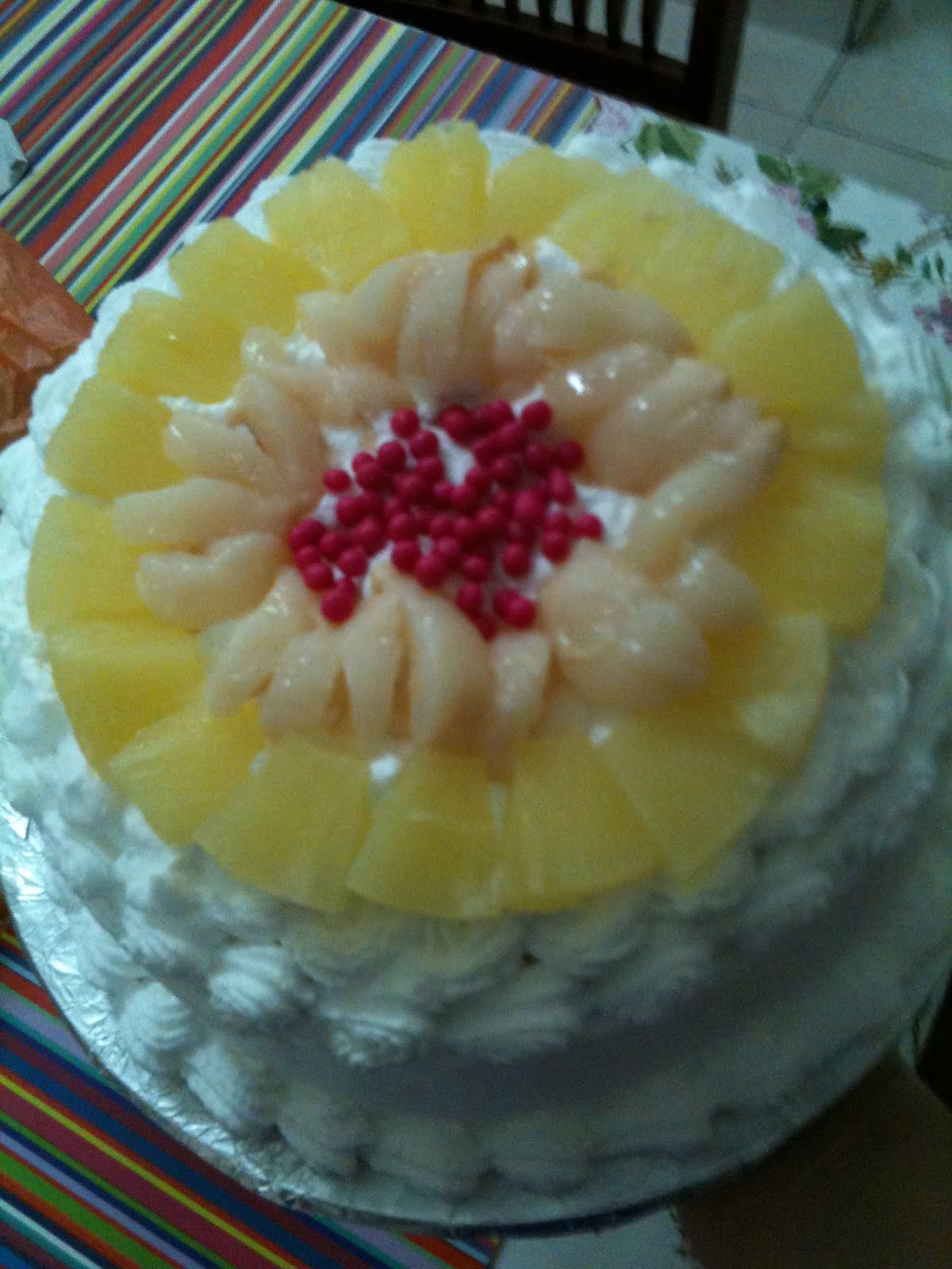 MamaBisya Cake House: Fruit Flan Cake