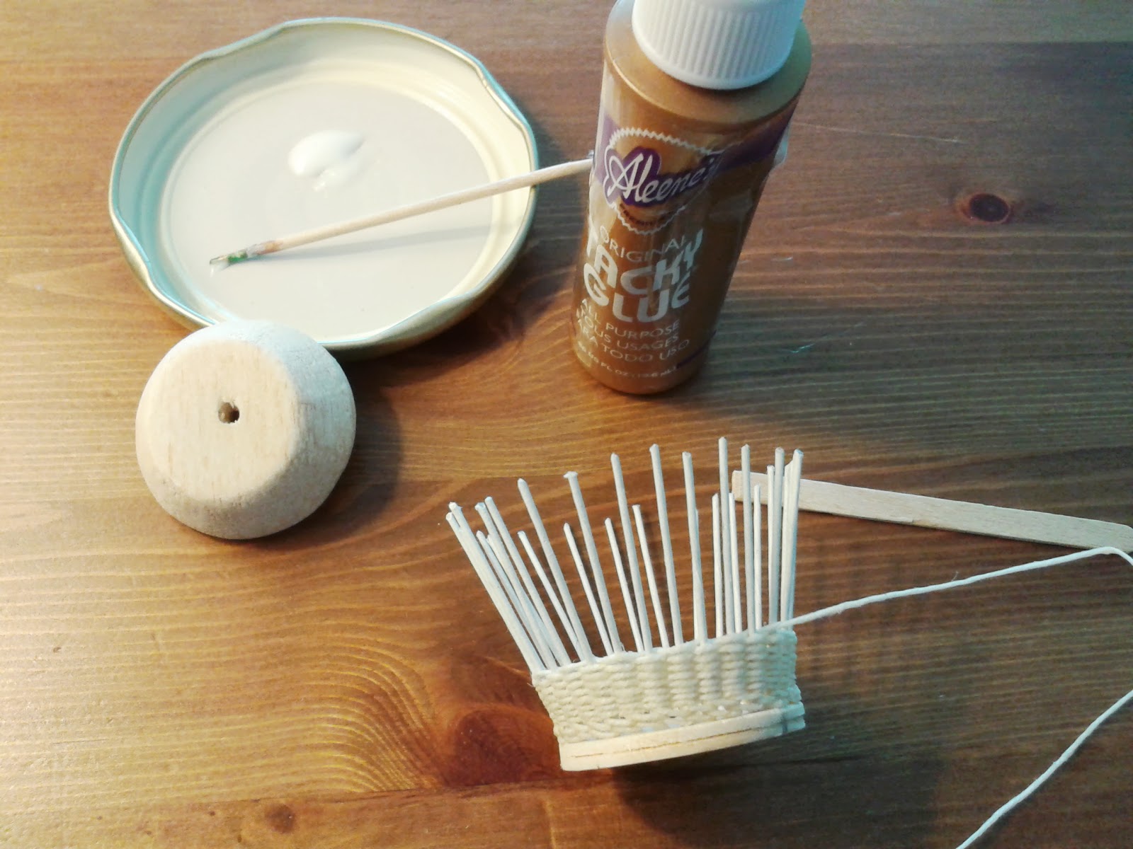 Miniature House Weaving Baskets