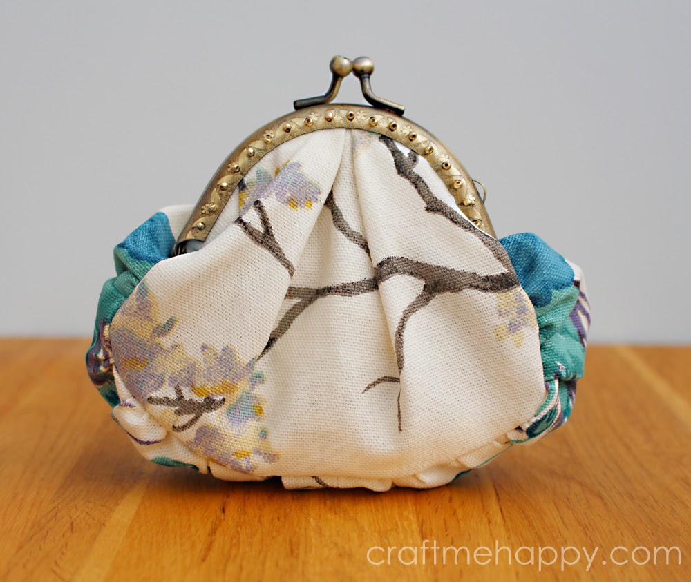 Frame Purse Tutorial Craft me Happy! Frame Purse Tutorial